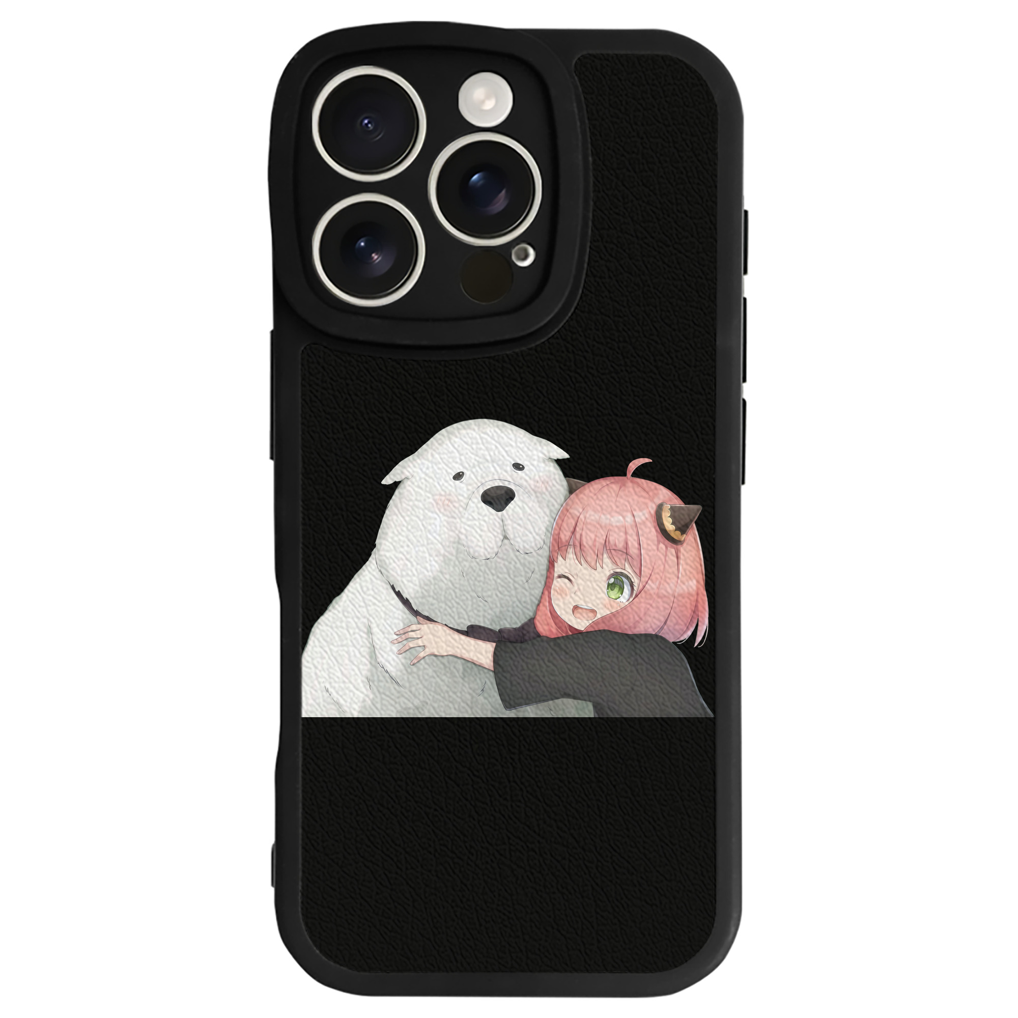 （画像用） SPY×FAMILY间谍家家酒 【iPhone 16シリーズ対応】シリコンスマホケース（レザー調） 材質：シリコン